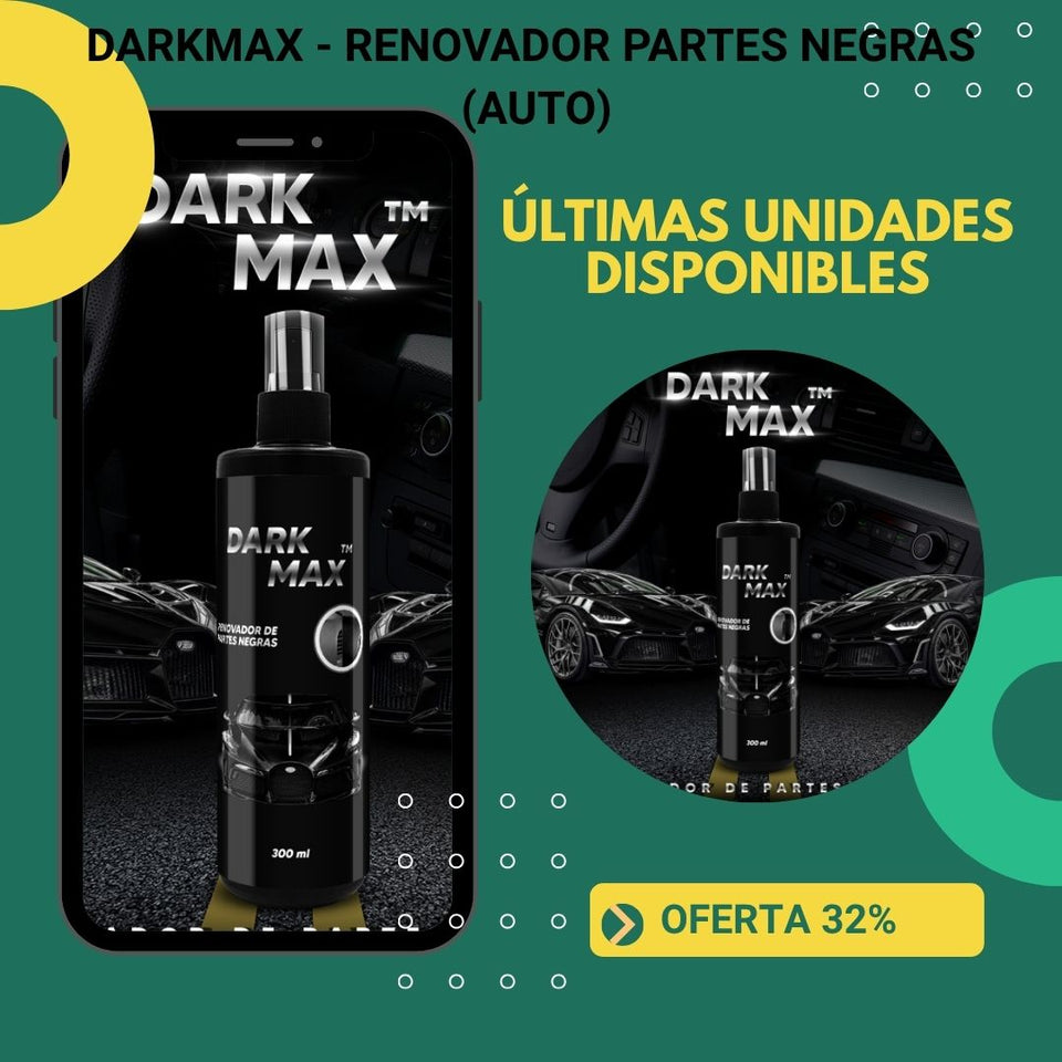 DARKMAX - RENOVADOR PARTES NEGRAS (AUTO)