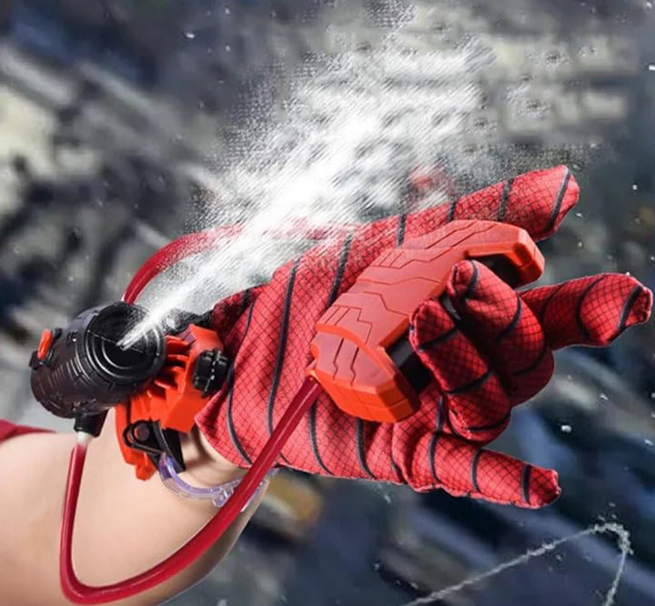 GUANTES LANZA AGUA SPIDERMAN PRO